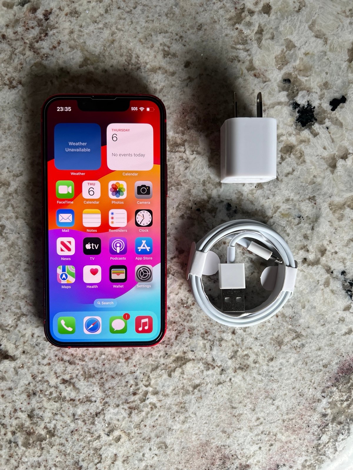 Apple iPhone 13 Mini 128 GB in (Product) RED FACTORY UNLOCKED 1V86