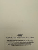 iPad Pro 12.9 6th Generation WiFi + Cellular - Unlocked 6L78