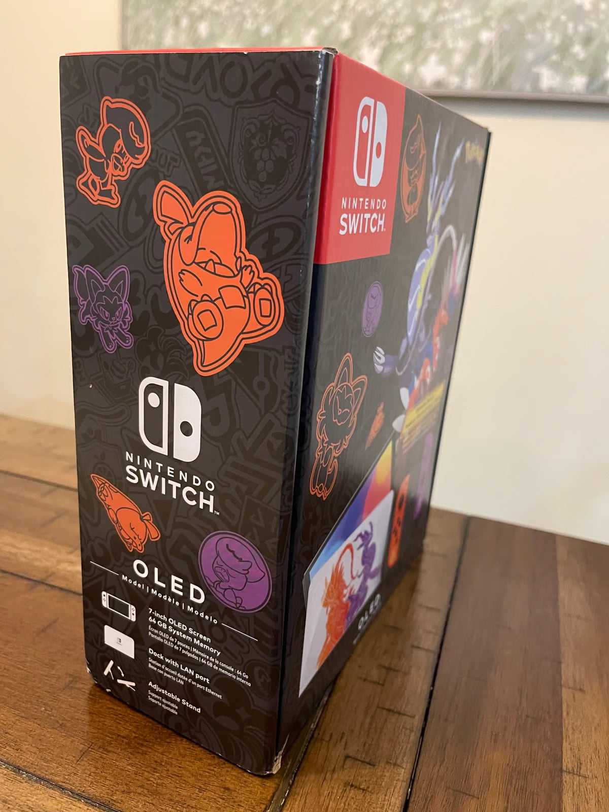 Brand New Factory Sealed Pok茅mon Scarlet Violet OLED Switch Console US Version 3L78