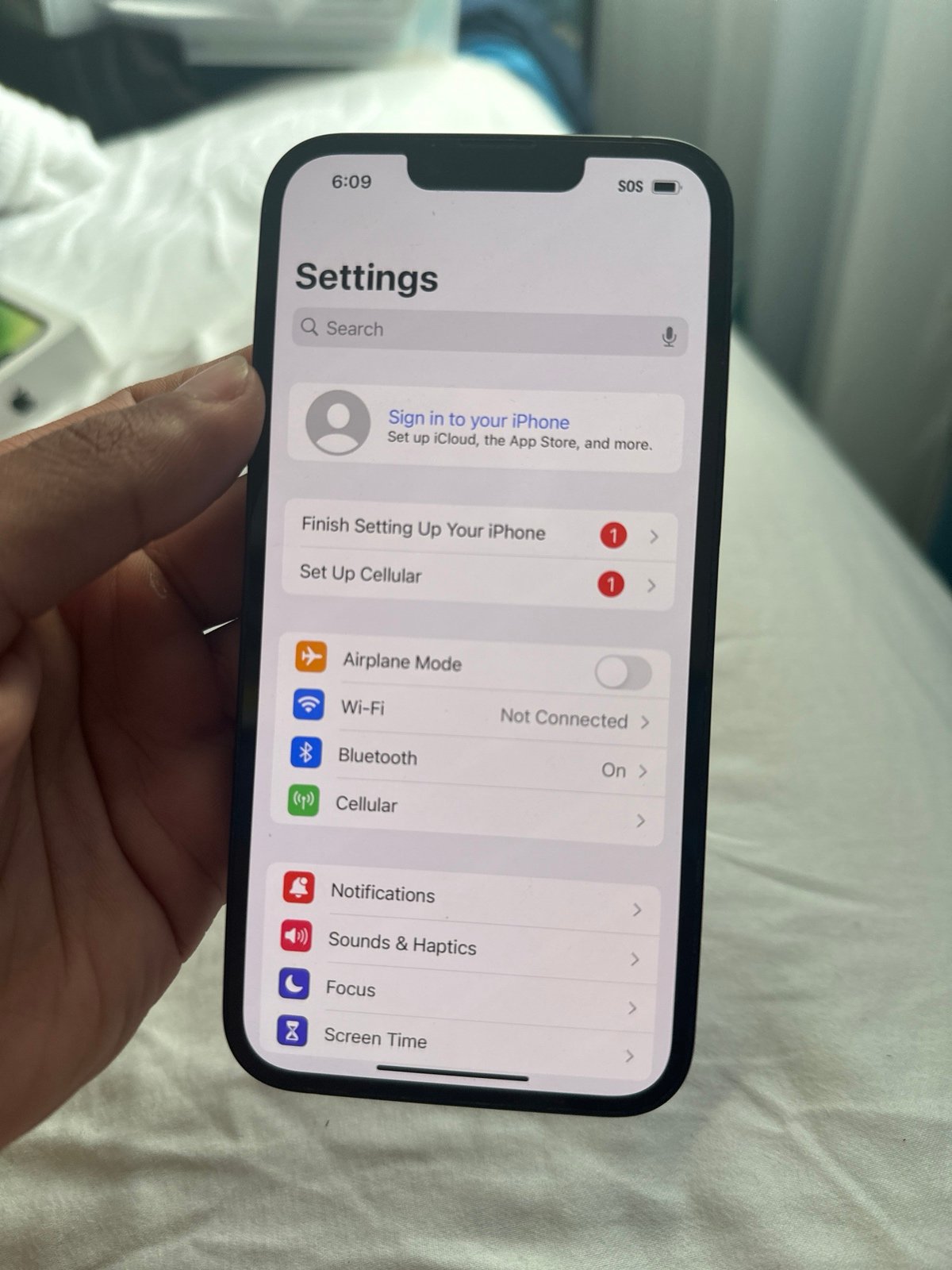 iPhone 14 Unlocked 128 GB *USED* 9O67