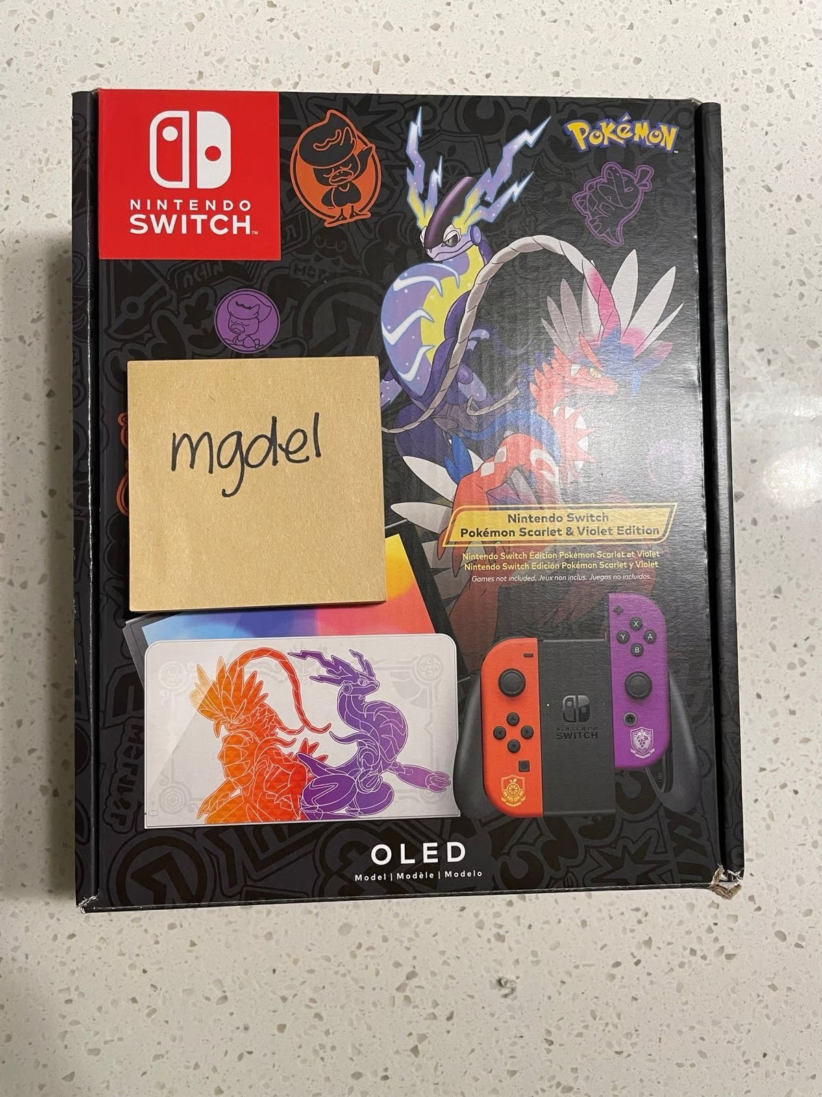 Nintendo Switch Oled Pokemon Scarlet and Violet Edition 5C78