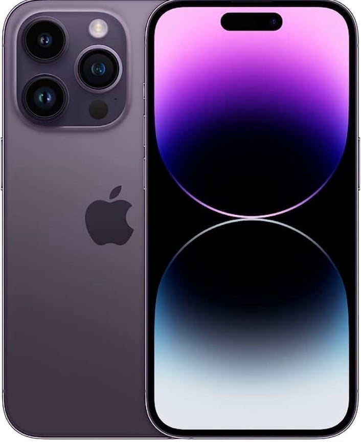 iPhone 14 Pro 256gb Deep Purple Unlocked 3Y15