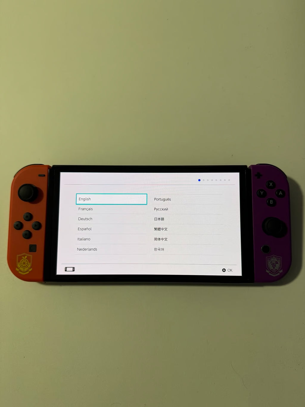 Nintendo Switch OLED Pokemon Scarlet and Violet Edition 8N57