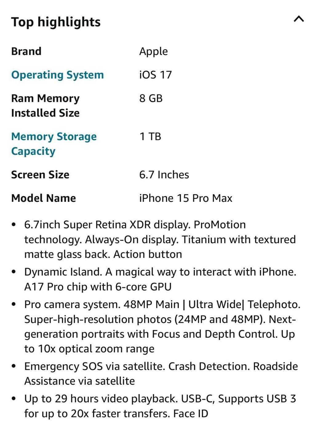 iphone15 pro max phone unlocked 2T73