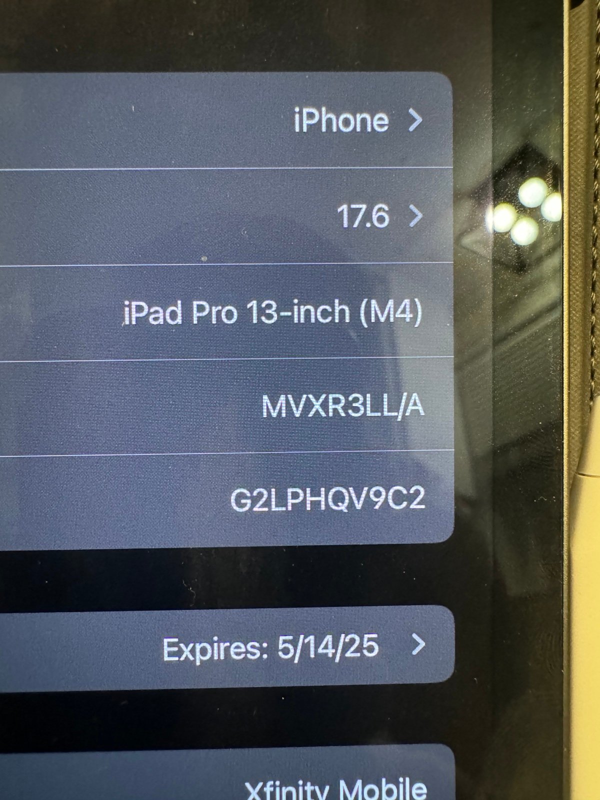 Apple iPad Pro 13"" M4 Celluar with Apple Pencil Pro and case (2024) 1E96