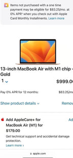 MacBook Air with charger and apple mouse 7Q91