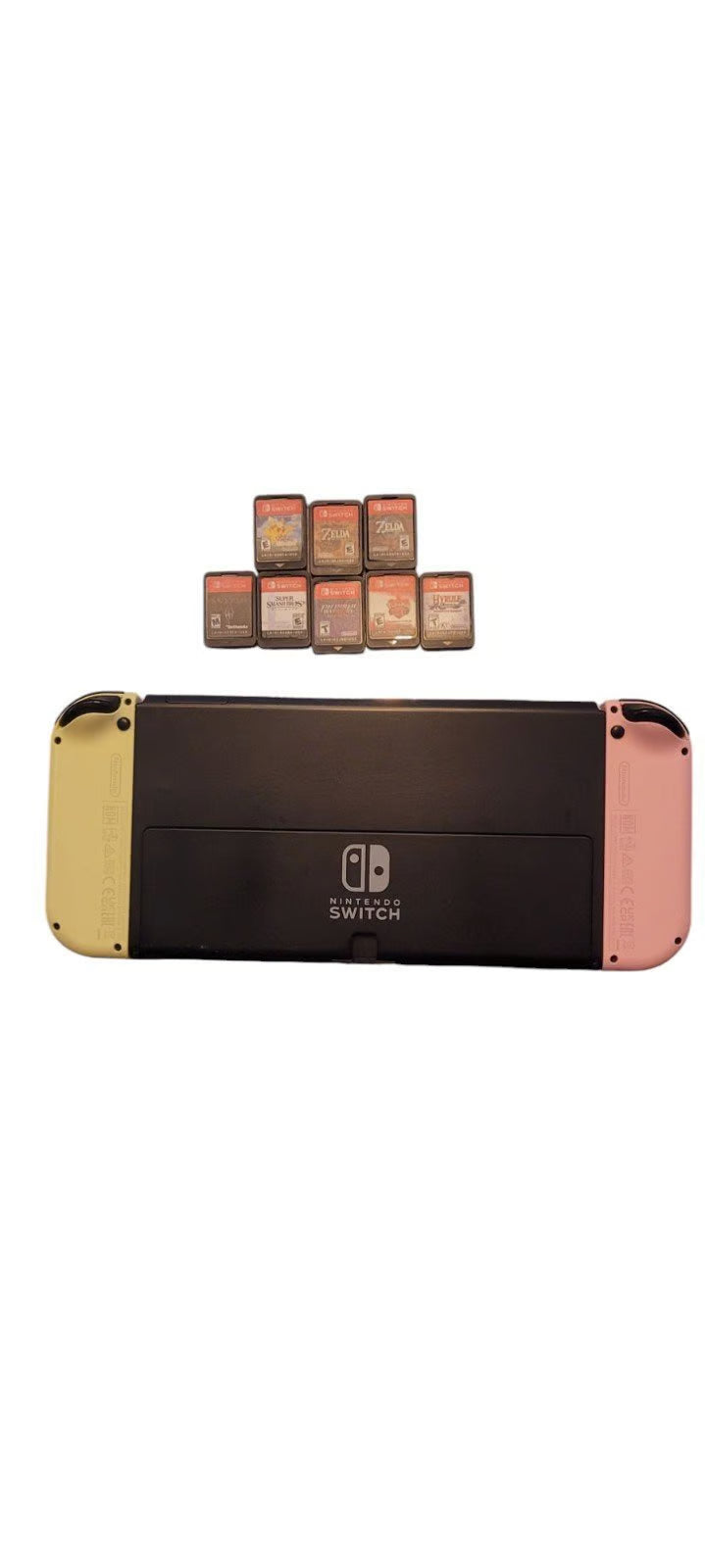 Nintendo Switch Oled with 8 Games 6D66