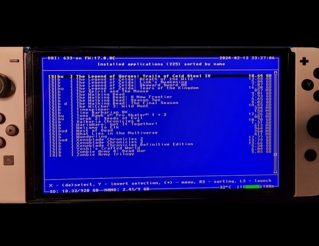 Nintendo switch oled picofly 5M86