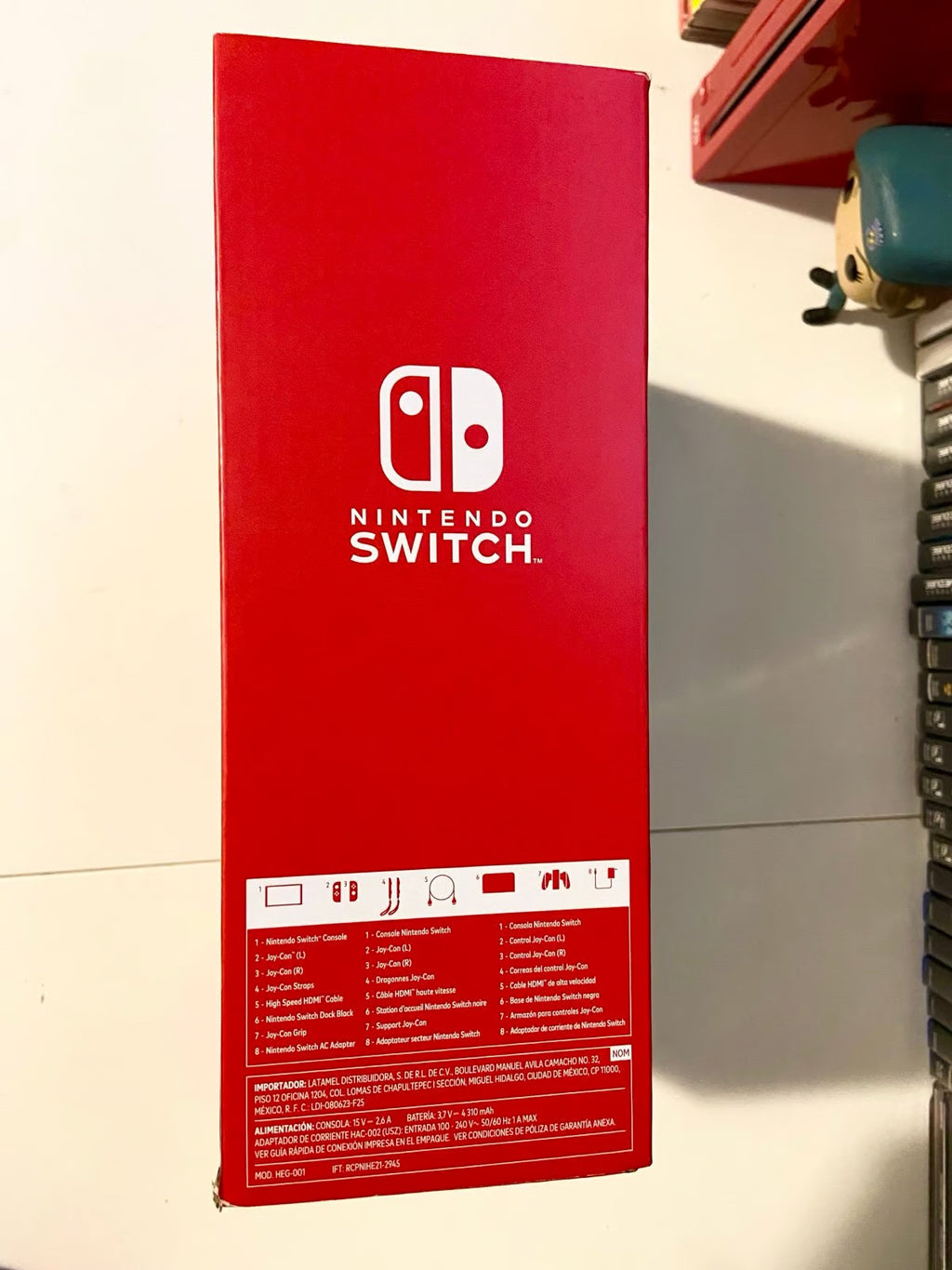 Nintendo Switch OLED Mario Red Edition US version NEW Sealed FREE SHIPPING 9G77
