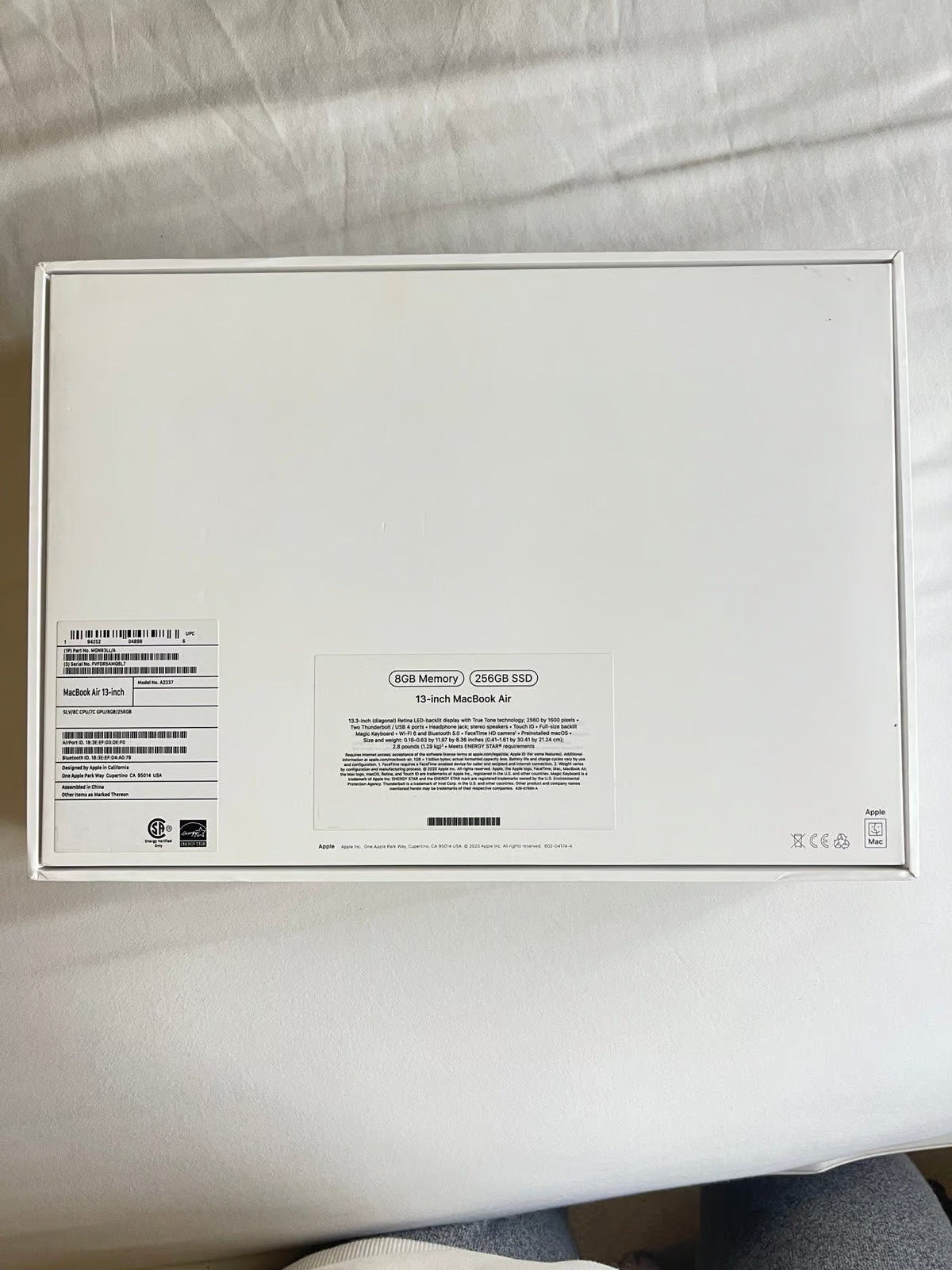 MacBook Air 2020 M1 Chip GREAT Condition 1C89