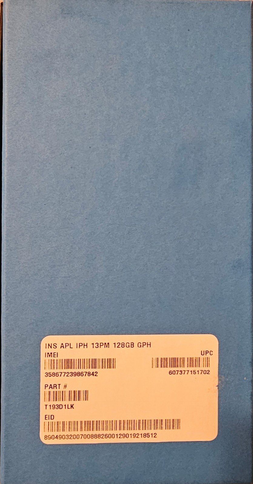 iphone13 pro max phone unlocked unsure 9B93