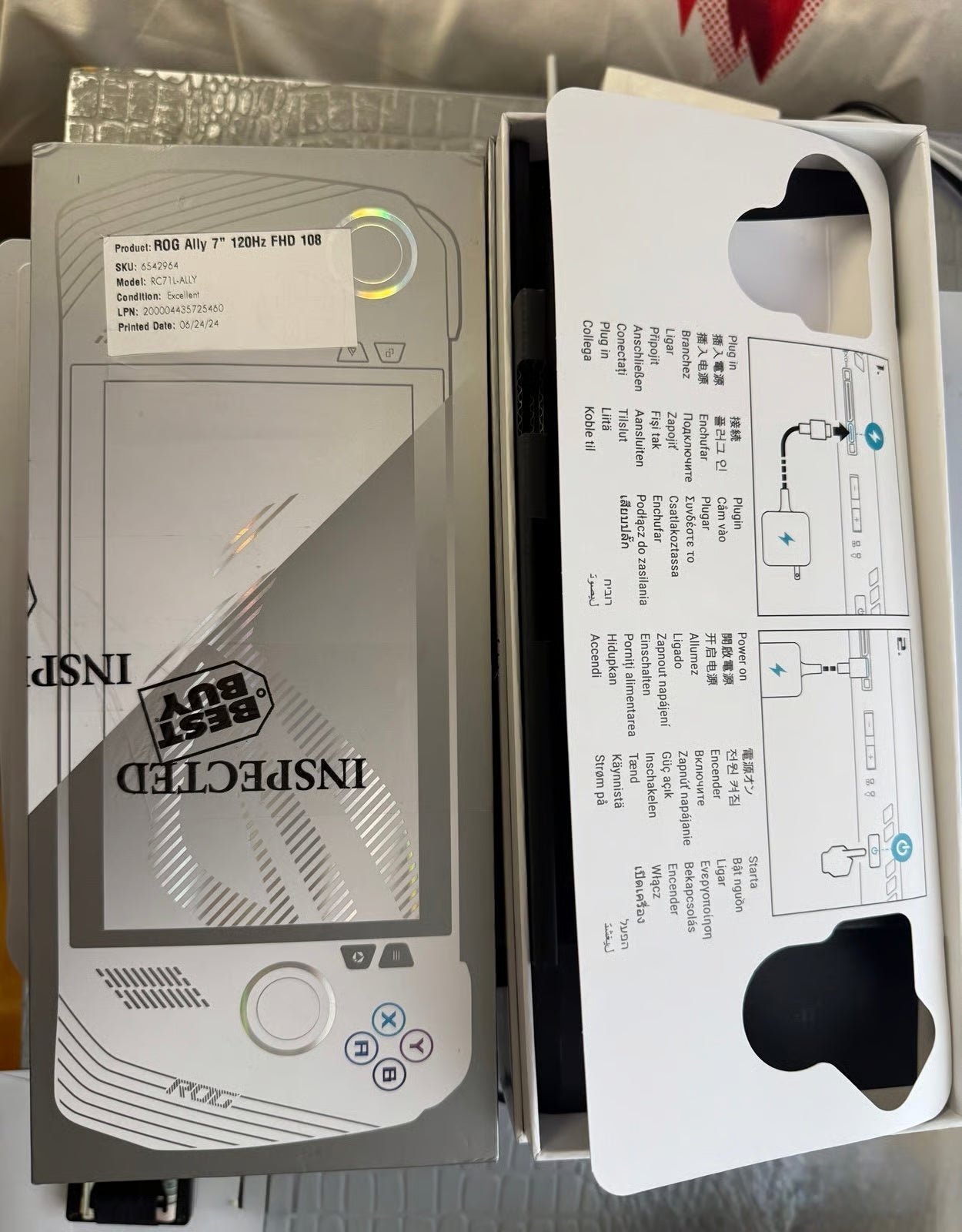 BUNDLE ROG Ally 1 Extreme - 512GB SSD & DOCK & CASE 1G76