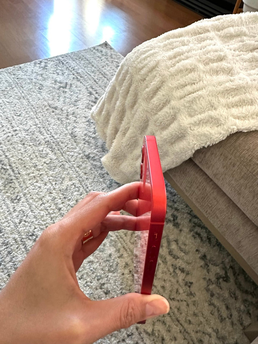 iPhone 12 red 128 gigabytes (like new). 5Y71