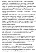 Apple iPad Pro 12.9�?5th Gen 128 GB Gray WiFi 5G NEW Keyboard Case NEW Pencil 8K69