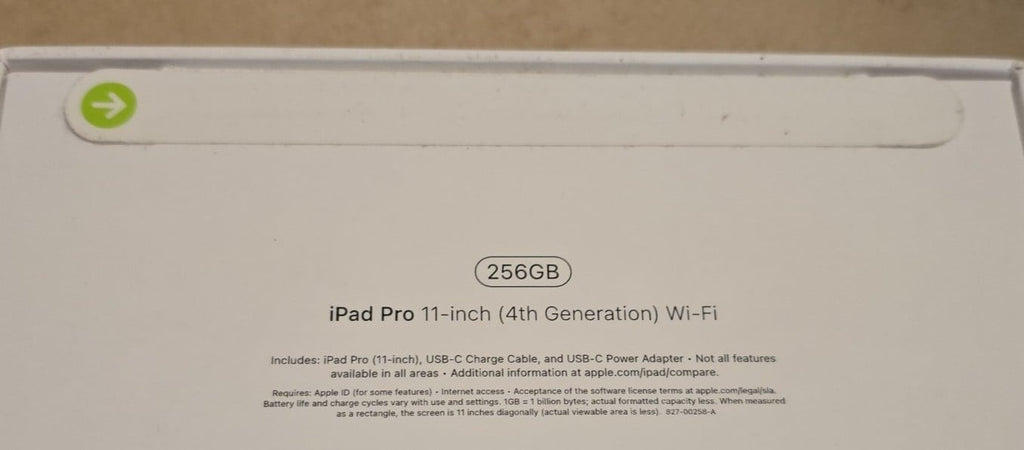 ipad pro 11 inch 4th generation wifi 256 7F38
