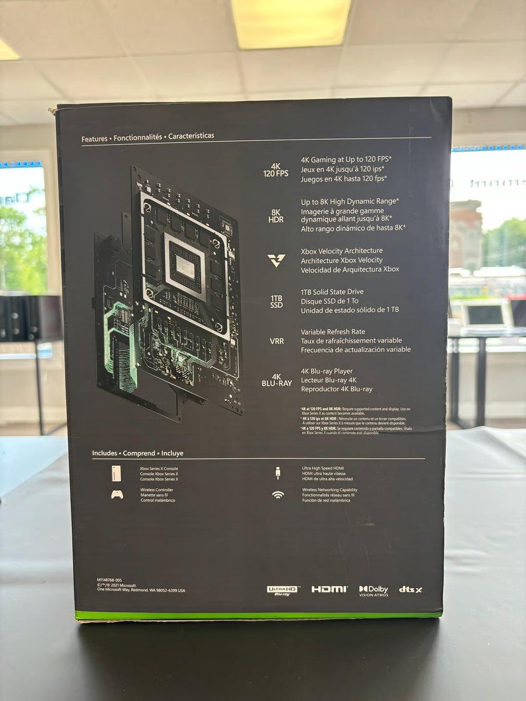 Microsoft Xbox Series X 1TB Console Black 1X21