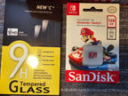 BRAND NEW OLED SWITCH MARIO RPG/9 MORE UNOPENED NEW GAMES/NEW 128GB SD 9K28