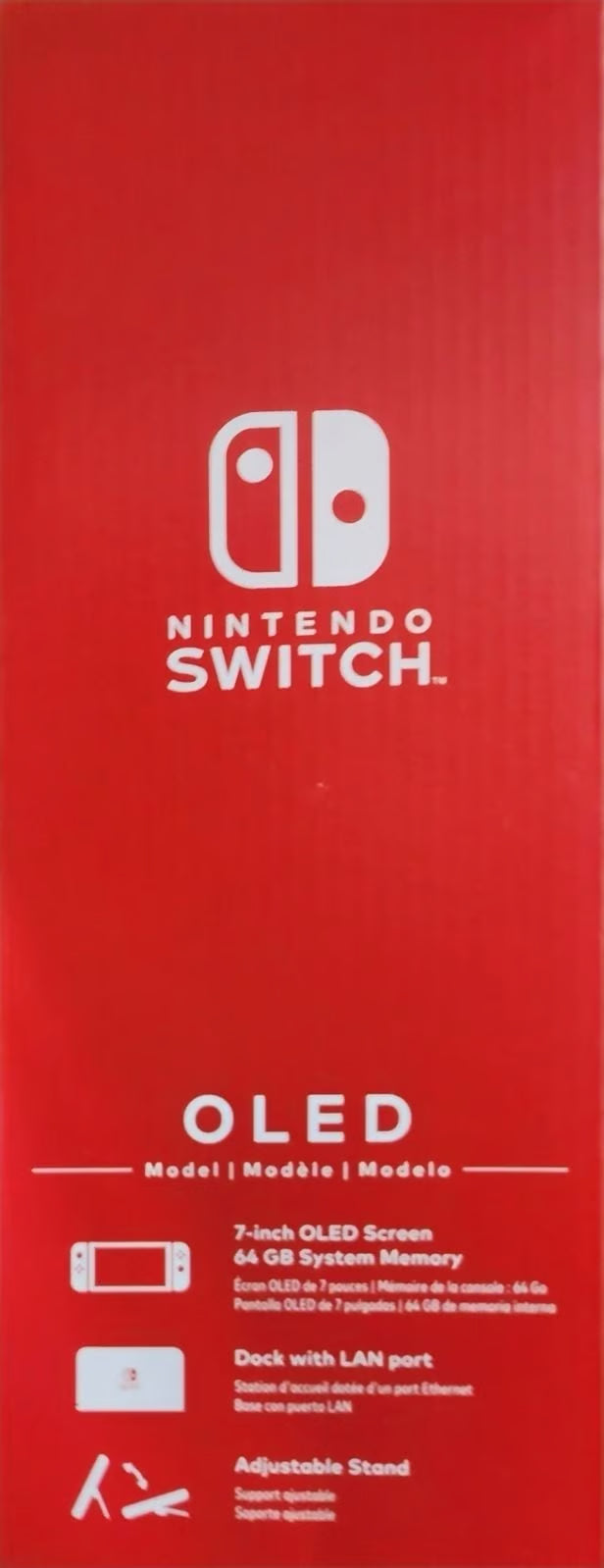 USA VERSION Nintendo Switch OLED NEW Sealed Neon Blue Red 2H37