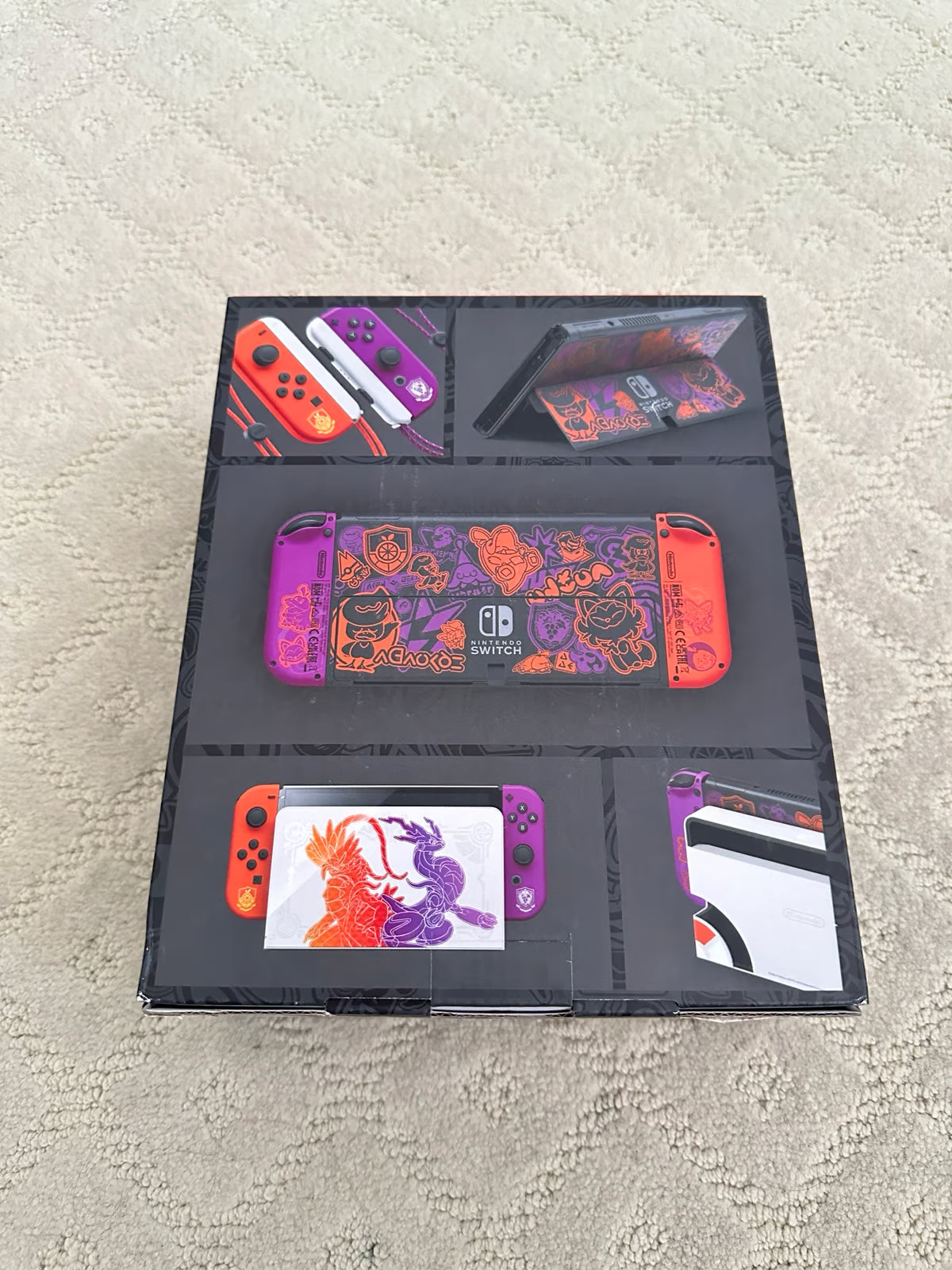 Nintendo Switch OLED Pok茅mon Scarlet & Violet 1J17