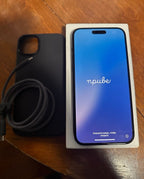 iPhone 15 Plus 128GB Black Titanium -Carrier Unlocked- Clean IMEI iCloud Off 7B63