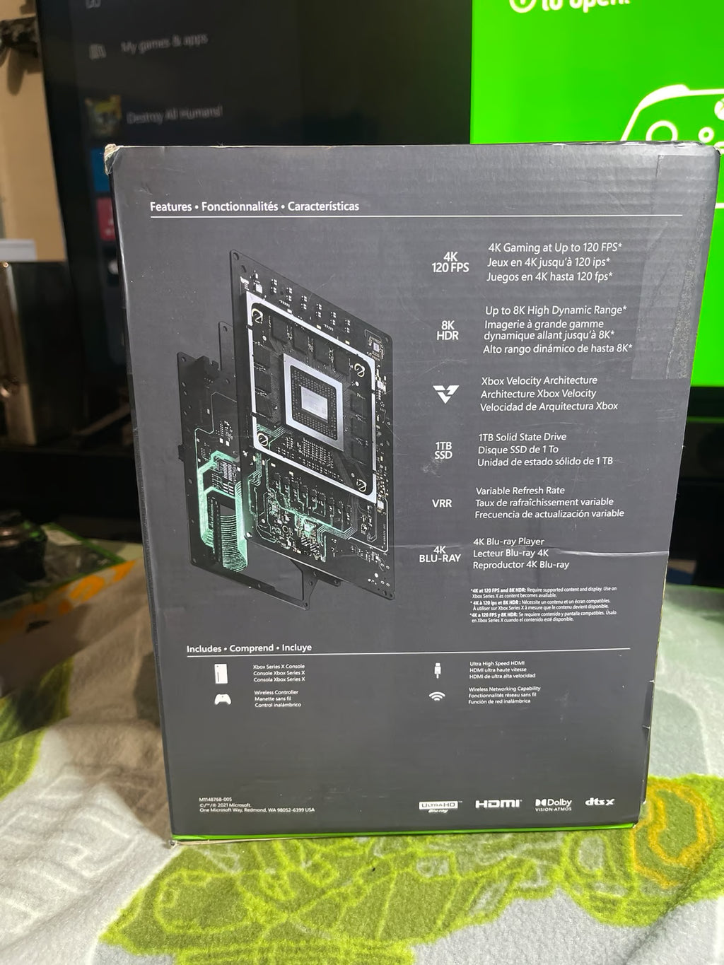 Microsoft Xbox Series X Black 1 TB Console Bundle 9Q32