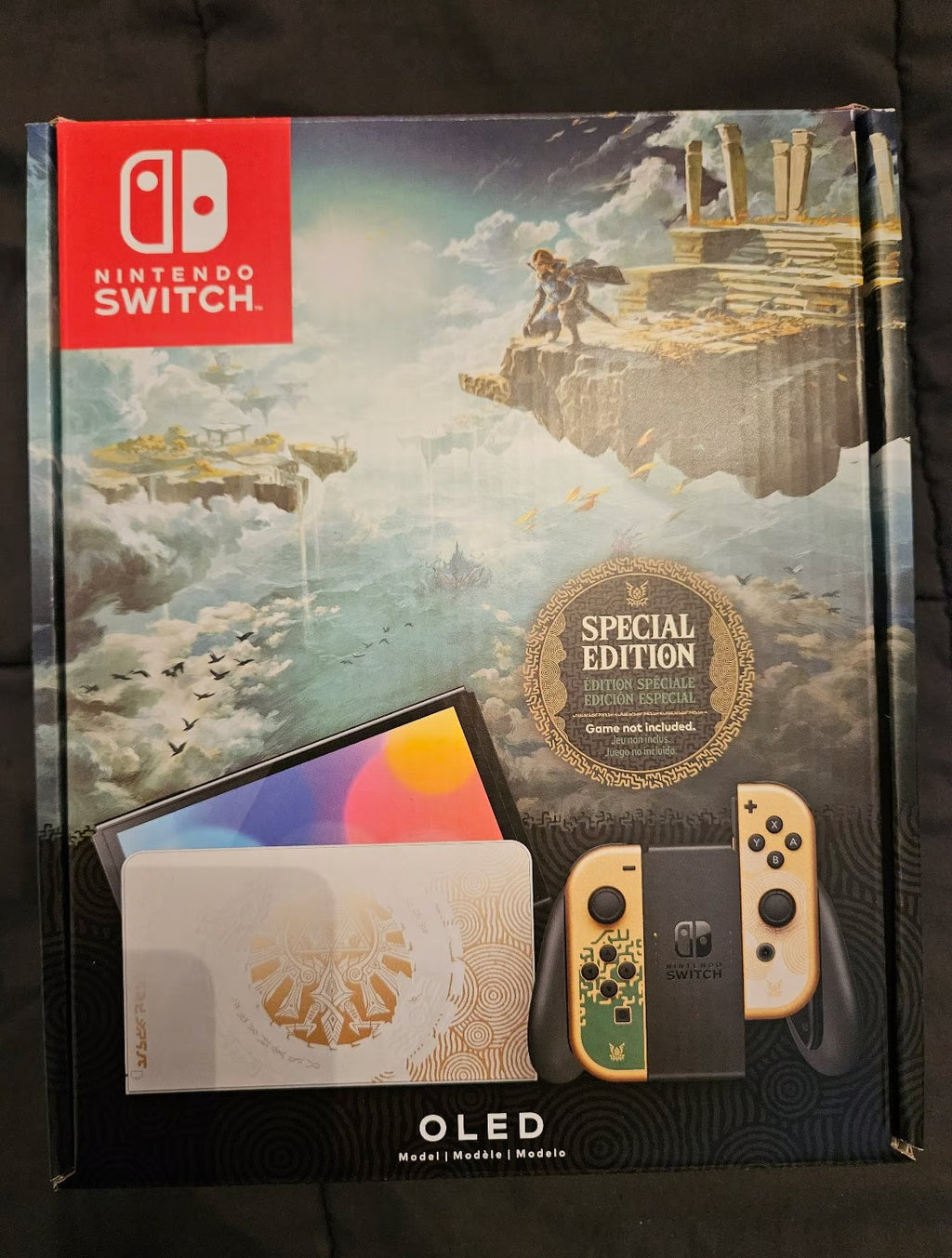 Nintendo Switch OLED: Zelda Tears of the Kingdom Console Edition 9M89