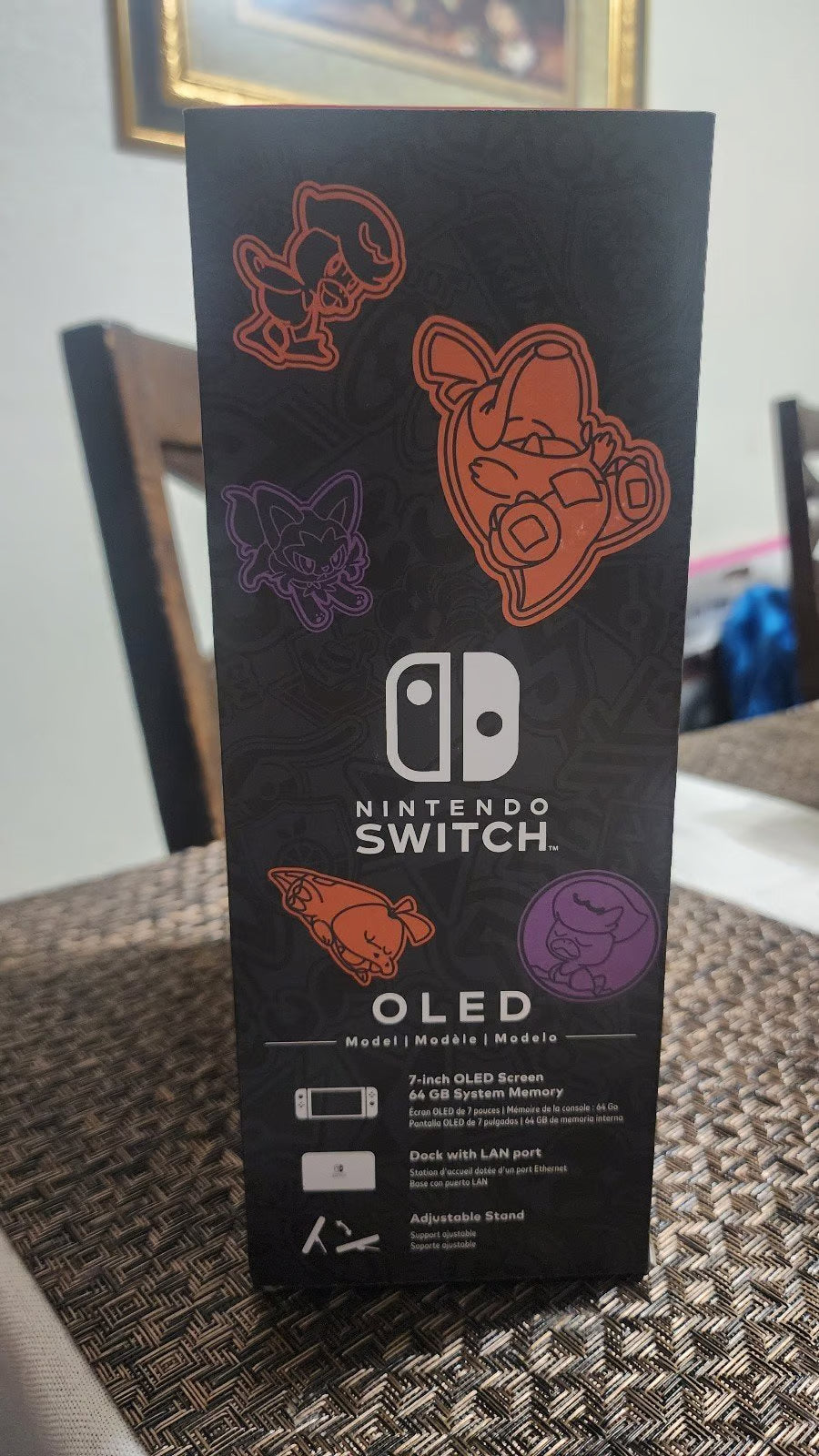 Pokemon scarlet violet Nintendo switch OLED Console BRAND NEW 3O25