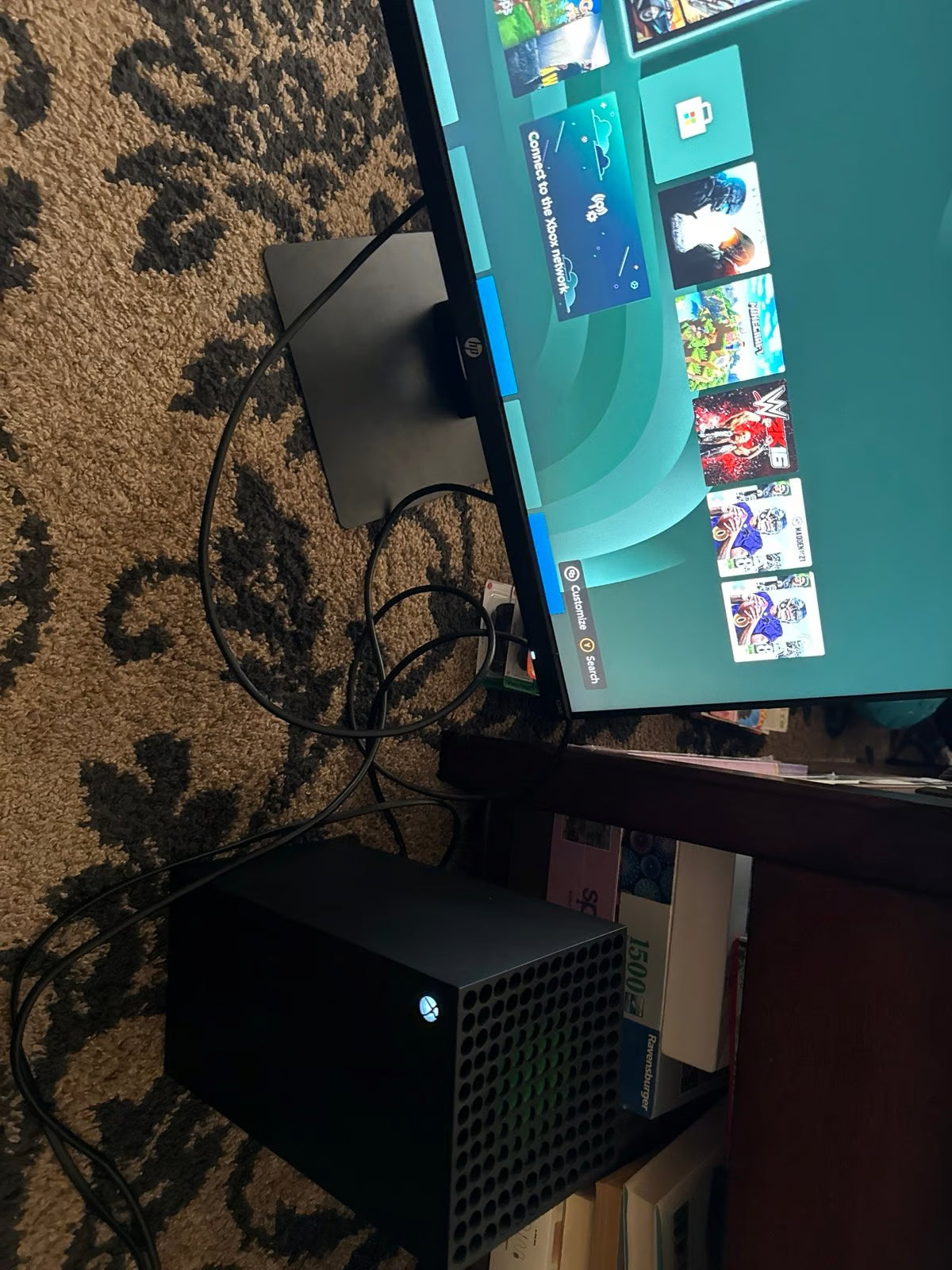 Xbox Series X with controller 2Q19