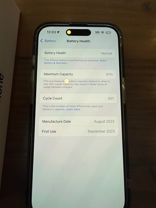 iPhone 15 Pro 512GB Blue Titanium 2Z59