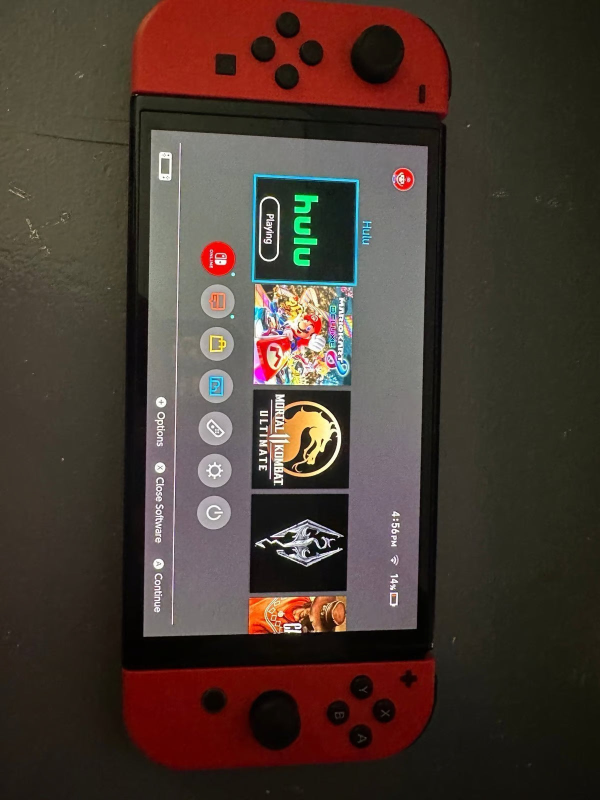 Nintendo switch oled mario edition 9Q56