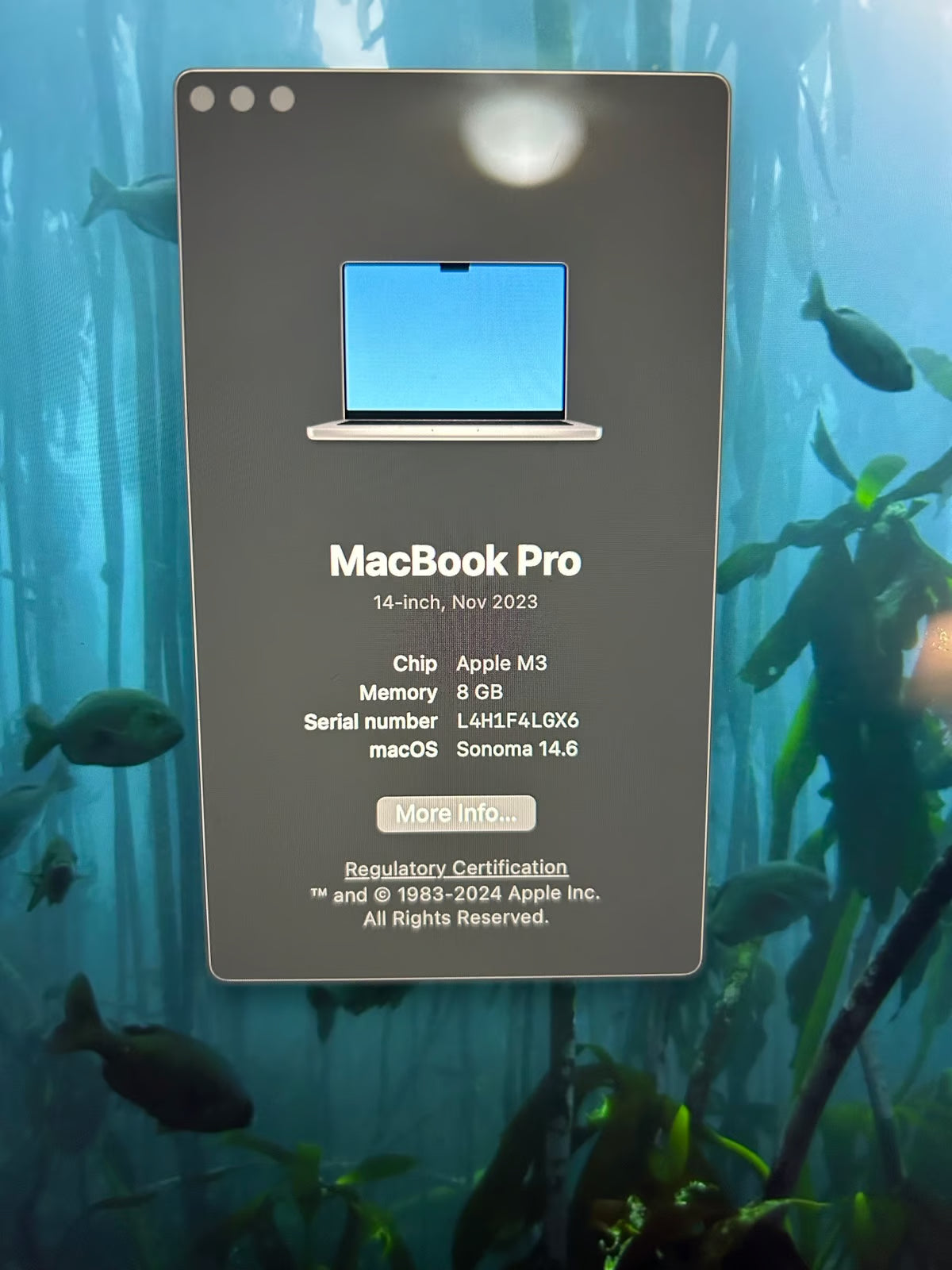 MacBook Pro 14 M3 2P62