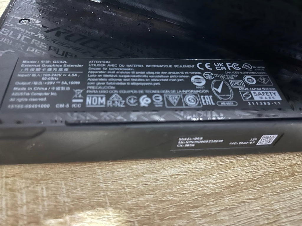 ASUS ROG XG Mobile (2022) 6850XT 9D61