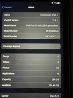 Apple iPad Pro 3rd Generation 256 GB in Silver and Apple Pencil 7A77