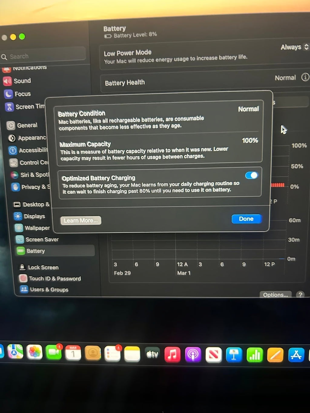 Apple Macbook Air 13in. (M2 2022) 256GB SSD 8GB MEMORY(RAM) 5S52