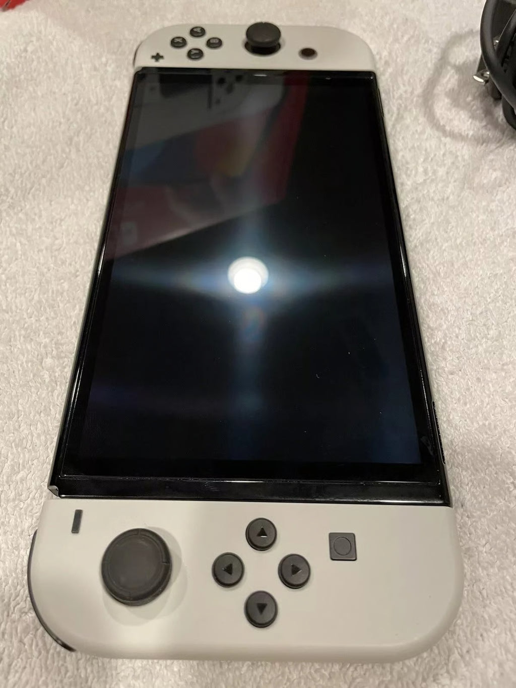 MINT condition Nintendo Switch OLED + Free Carrying Case 3R12
