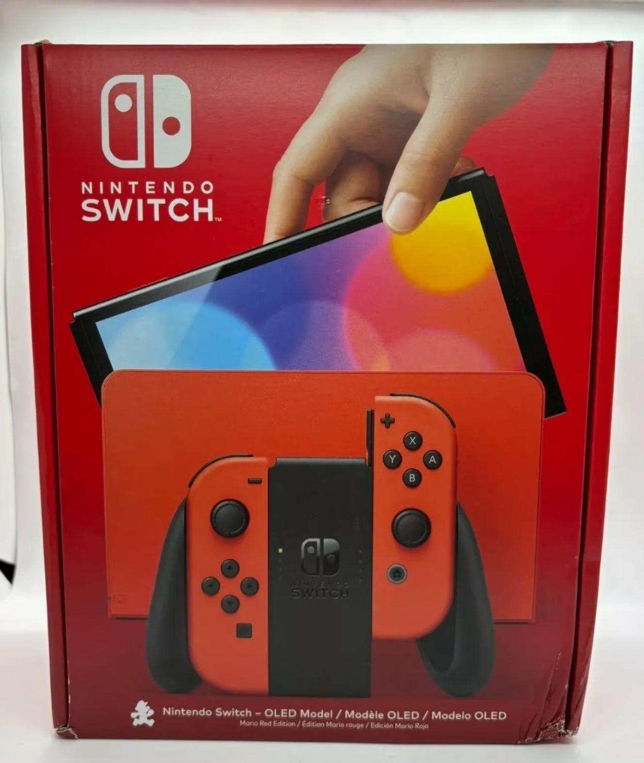 Nintendo Switch OLED Red NEW Mario Edition 3M63