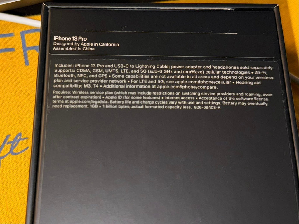 Apple iPhone 13 Pro 128 GB 7O19