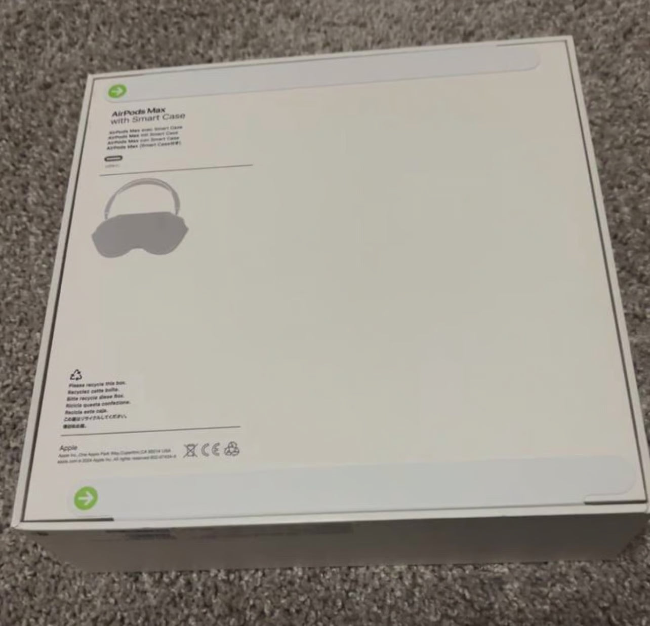 Apple Airpod Max Gen 2 - Purple with Purple headband. 1B52