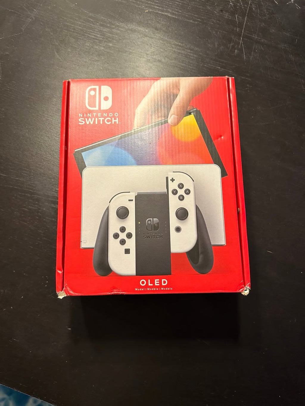 White OLED Nintendo Switch Bundle 5N73
