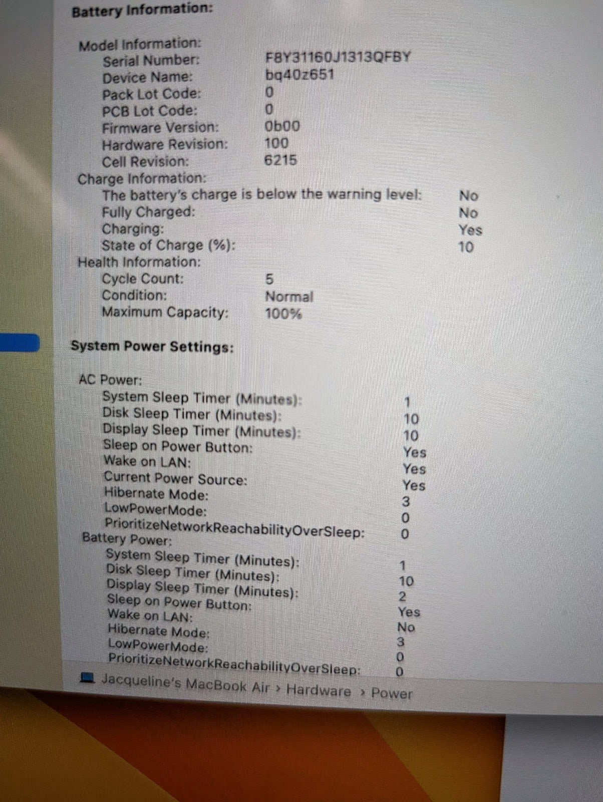 Apple Macbook Air 13in.  M2 256GB SSD Space Grey 1K25