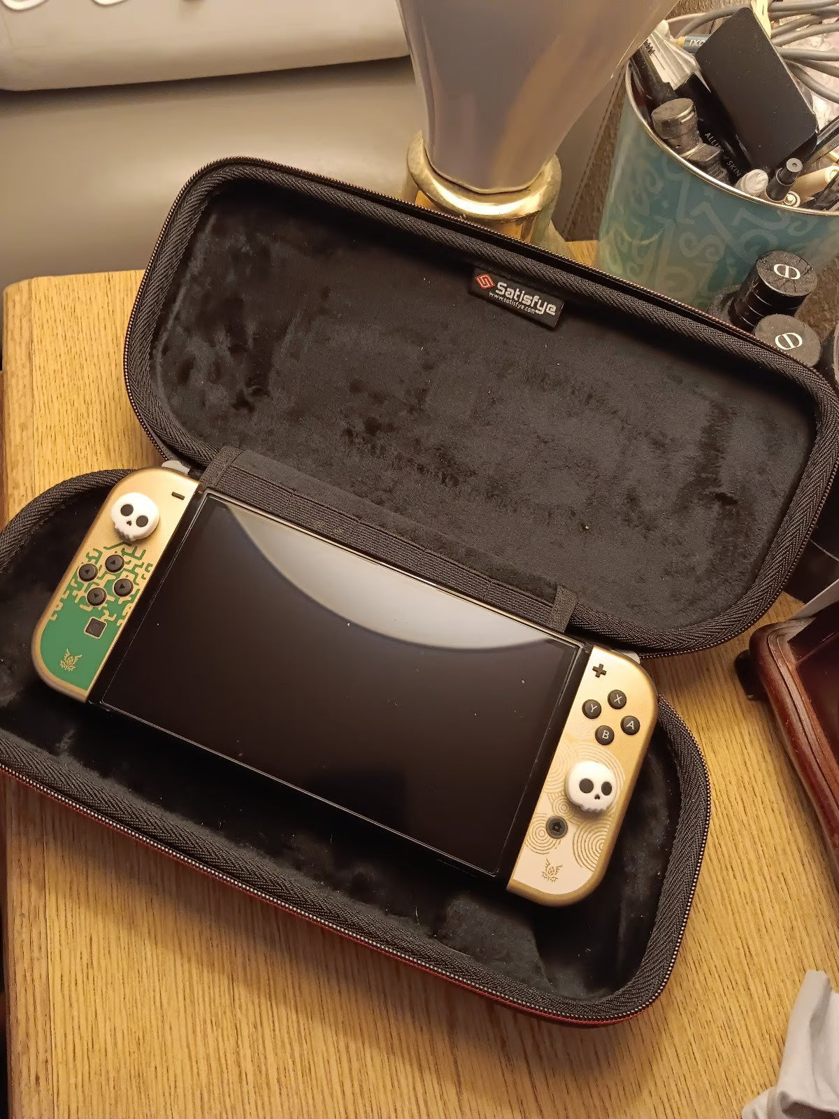 Nintendo Switch OLED Zelda Tears of The Kingdom Special Edition Console | w/Case 6A58