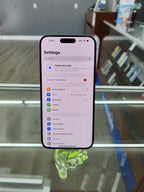 iPhone 15 Pro Max 256GB Black Titanium Unlocked Includes: Case+Protector+Charger 7B88