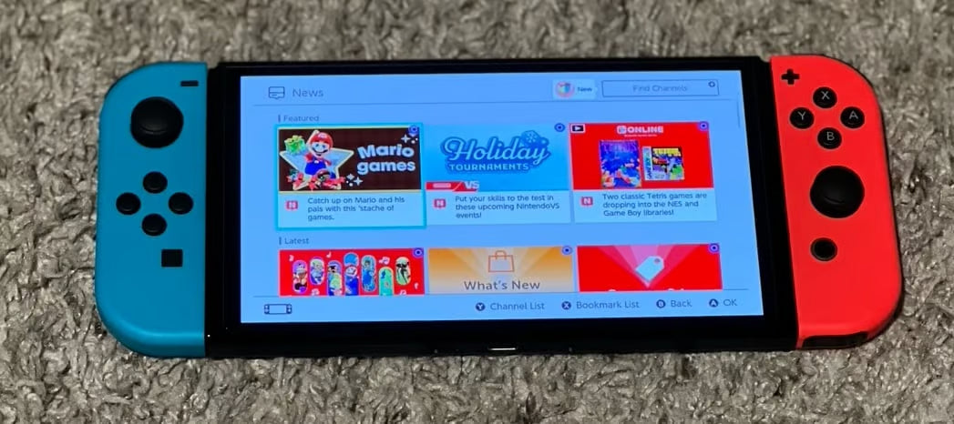 Nintendo Switch OLED Bundle - Gently Used + Accessories 1W76