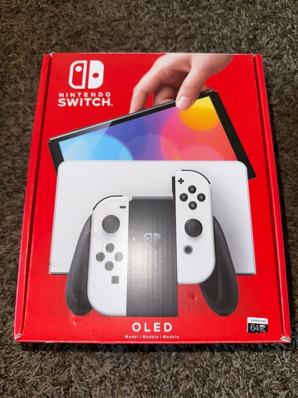 Nintendo Switch OLED White 8X75