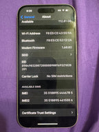 iPhone 15 unlocked 128 gb in yellow 8P99