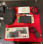 zelda tears of the kingdom Nintendo switch oled special edition + travel bag 2W89
