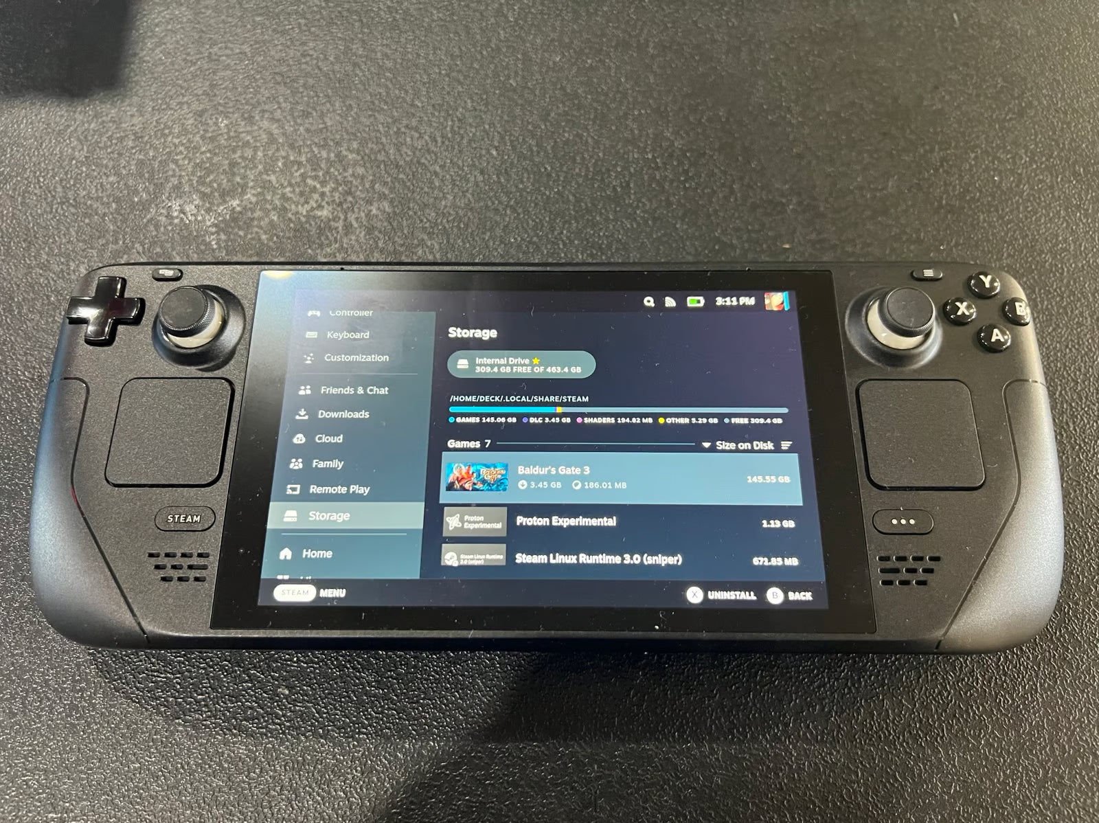 Valve Steam Deck 512GB - In Excellent Condition 3D59