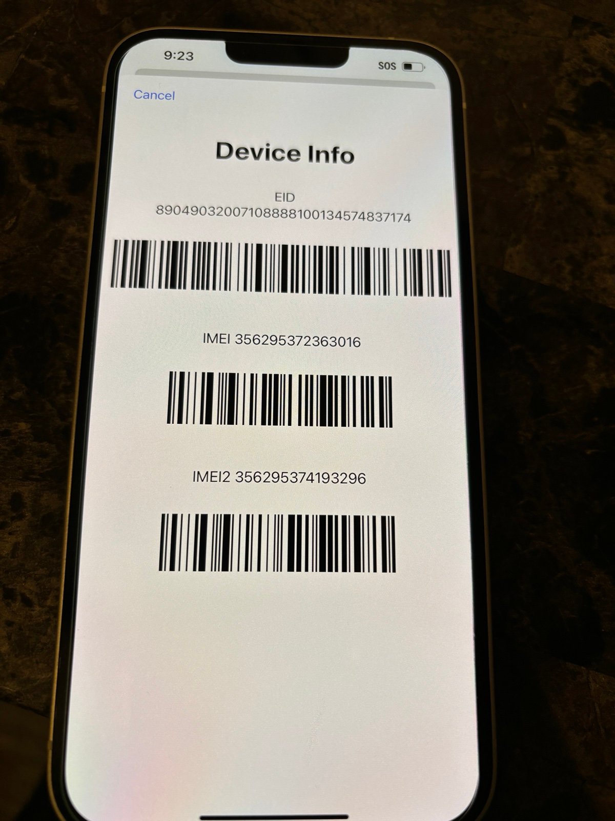 iPhone 14 Plus Unlocked 128 GB Starlight 8F39