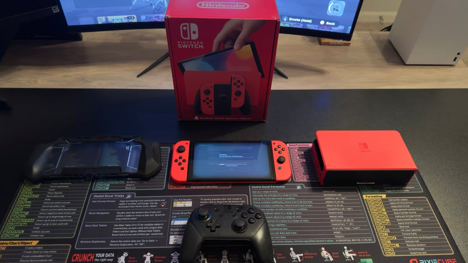 Nintendo Switch OLED Mario Edition 5V78