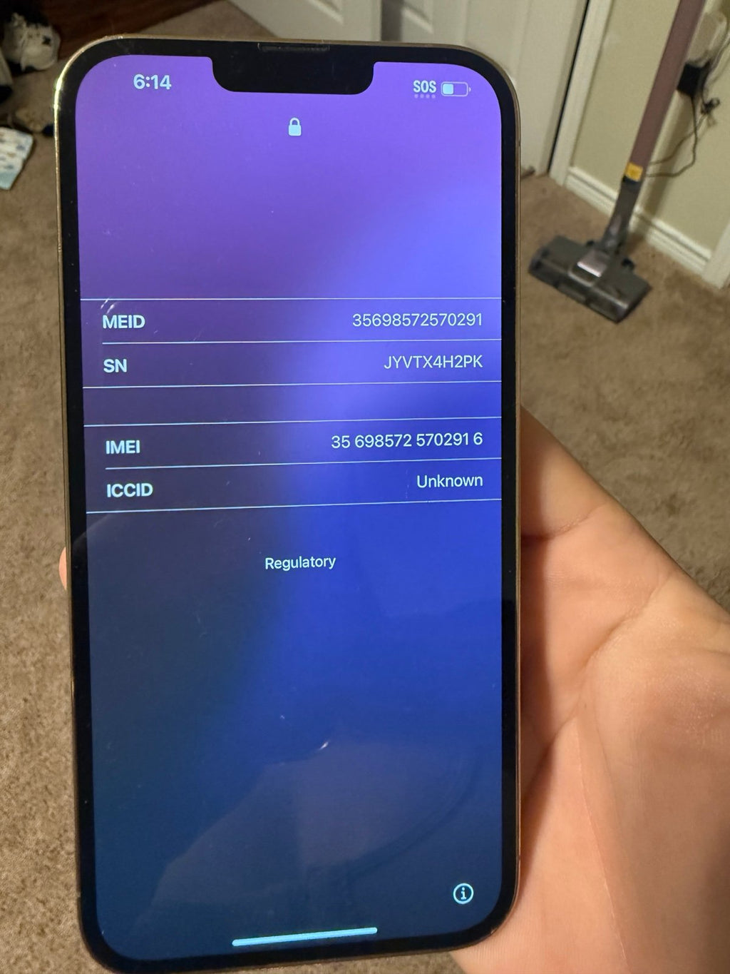 iPhone 13 Pro Max 128 gb 5F68